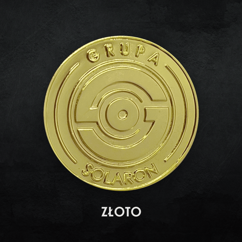 Zdjęcie przedstawia możliwość uzyskania efektu złota na produktach na zamówienie